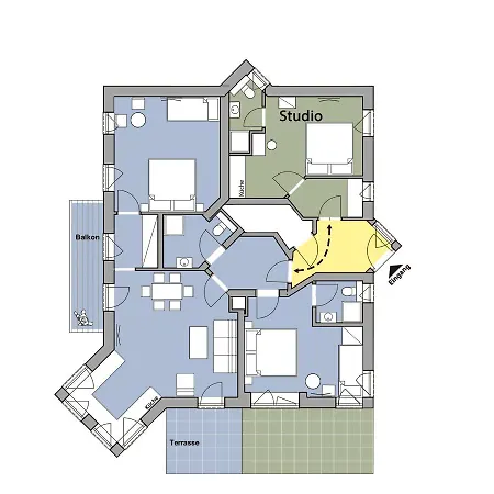 Mesnerhaus Apartman *